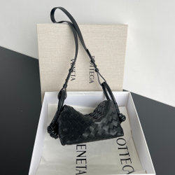 Bottega Veneta Small Loop Cross Body Bag 19 cm