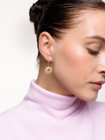 Серьги "Sun mini" Bicolor