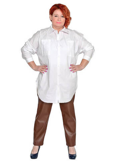 Брюки из экокожи Формоса