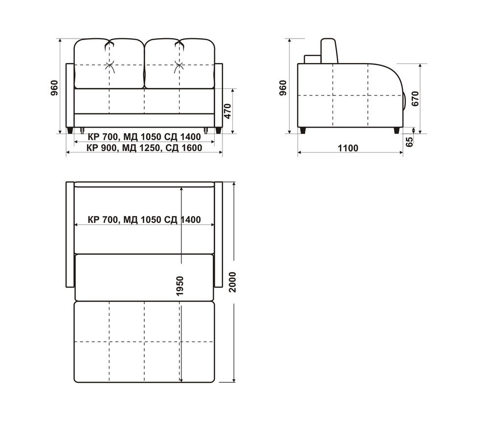 Диван "Бамблби" СД, Новый Век, г.Екатеринбург