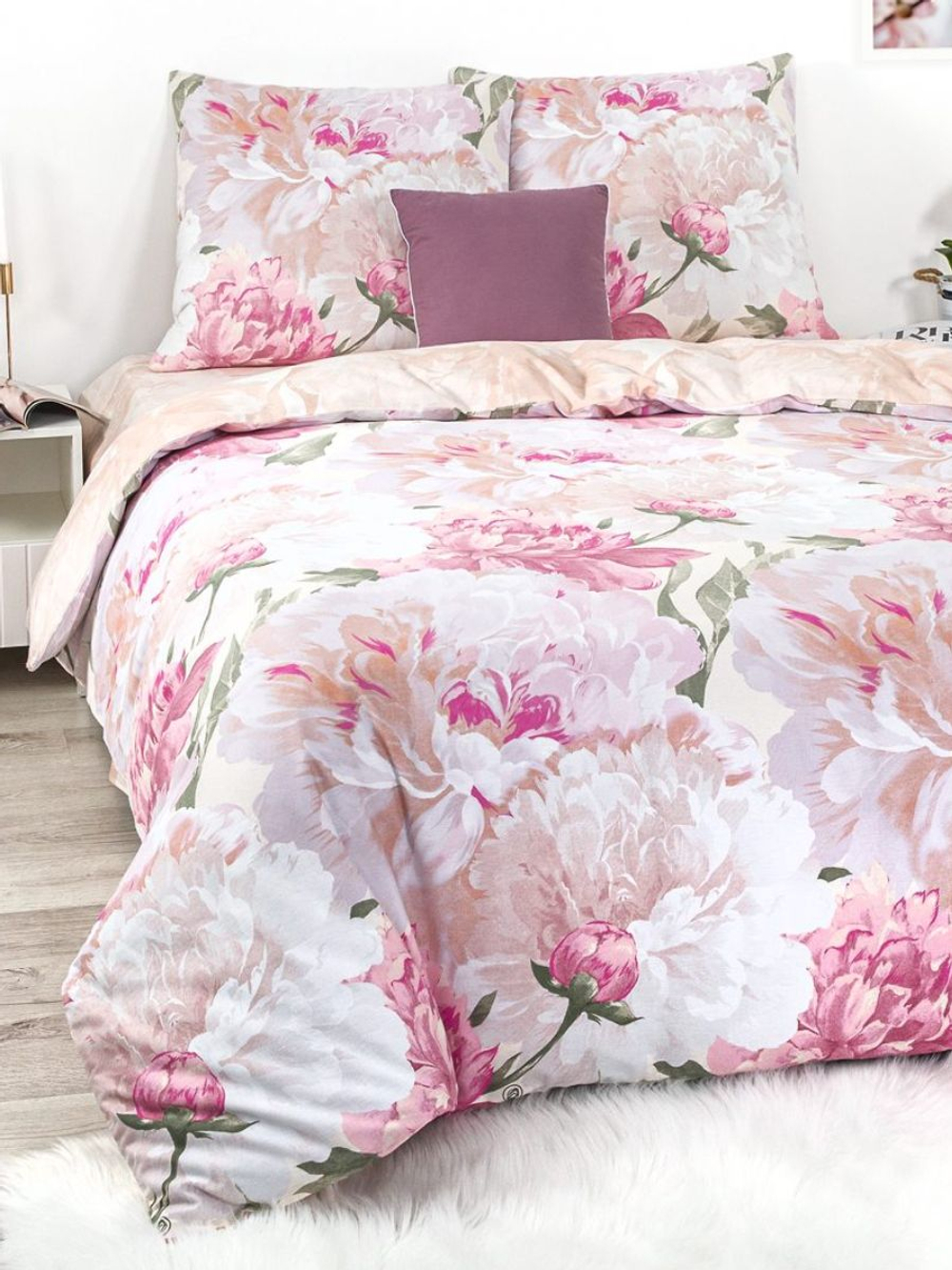 Постельное белье 1 5 спальное, бязь, 100% хлопок, 1 наволочка 70х70