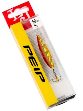 Блесна вертикальная зимняя Lucky John Peip 50мм RG блистер