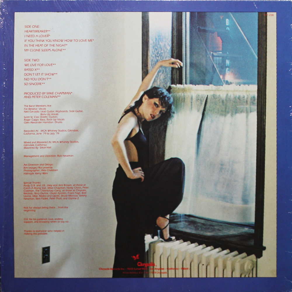 Pat Benatar / In The Heat Of The Night (LP)