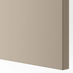 Дверь с петлями - FORSAND IKEA/ ФОРСАНД ИКЕА, 229х50 см,  бежевый