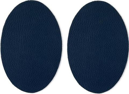 Аппликация №353 термо 12*18см. "Заплатки PU" кожзам синий