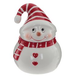 GAEM Емкость для сыпучих продуктов "Снеговик", 350 мл, L10 W10 H15 см