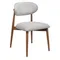 Стул Mod, орех, серый