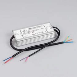 Блок питания ARPV-UH24150-PFC-0-10V (24V, 6.3A, 150W) (Arlight, IP67 Металл, 7 лет) 024277