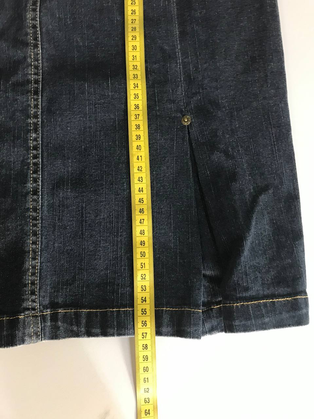 Юбка Bluemotion джинсовая, маркировка 40, визуально на 46 размер