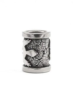 Шарм Ворон из серебра