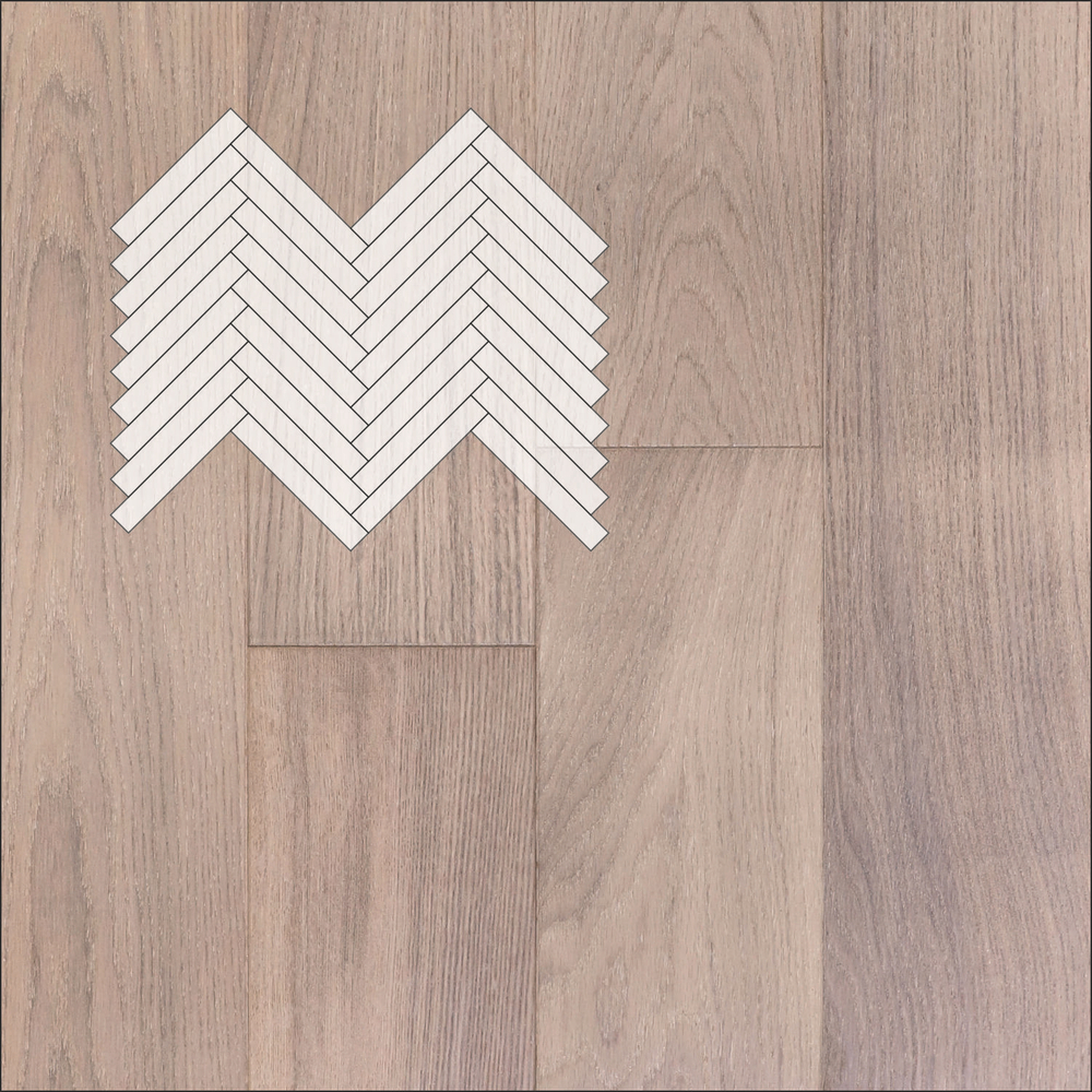 Инженерная доска PRIMAVERA Дуб Platano (натур) Английская елка