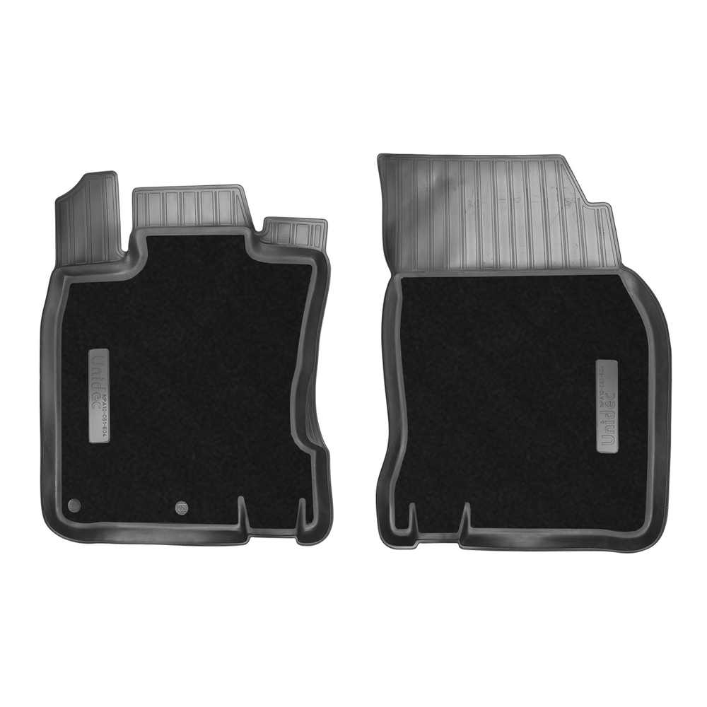 Ковры в салон Norplast/Unidec для Nissan Qashqai в кузове J11 (2014-) Черный, арт.NPA10-C61-604-CM