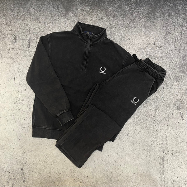 Костюм Fred Perry свитшот/штаны grey