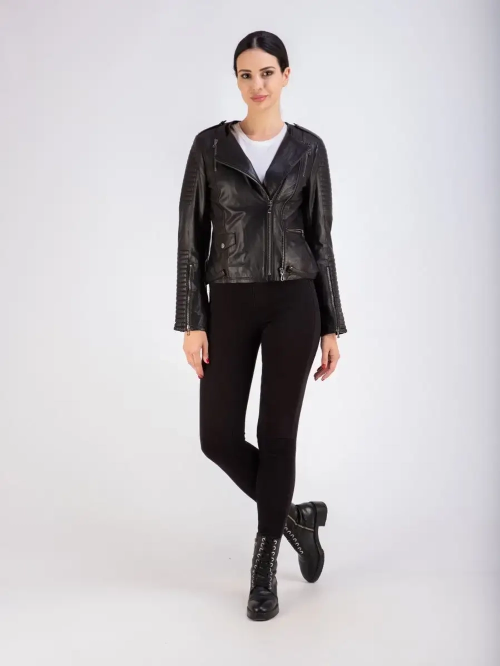 Косуха женская натуральная кожа Турция