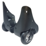 Колёса PLG-HK 22007A (высота 180), чёрный