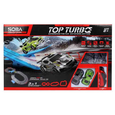 Автотрек (3.2м.) "Скоростной путь-22"(120*60CM, 2маш,сист. пит.2в1