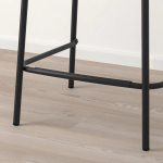 Барный стул - IKEA STIG/СТИГ ИКЕА , 44х54х90 см (63 см), черный