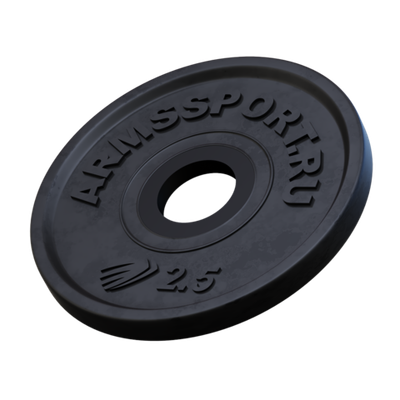 Диск Олимпийский ARMSsport 2,5 кг Barbell ЕВРО-КЛАССИК&amp;quot;