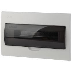 Корпус пластиковый встраиваемый ЭРА SIMPLE ЩРВ-П-18 IP41 прозрачная крышка белый | Корпуса пластиковые распределительные