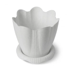 Горшок Эдельвейс с поддоном 9,5л Д29см мрамор С194М (комплект 8 шт)