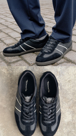 Мужские кеды casual (натуральная кожа)