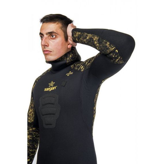 Гидрокостюм Sargan Сенеж биоцифровой камуфляж "РДЕСТ 2.0" 5 мм