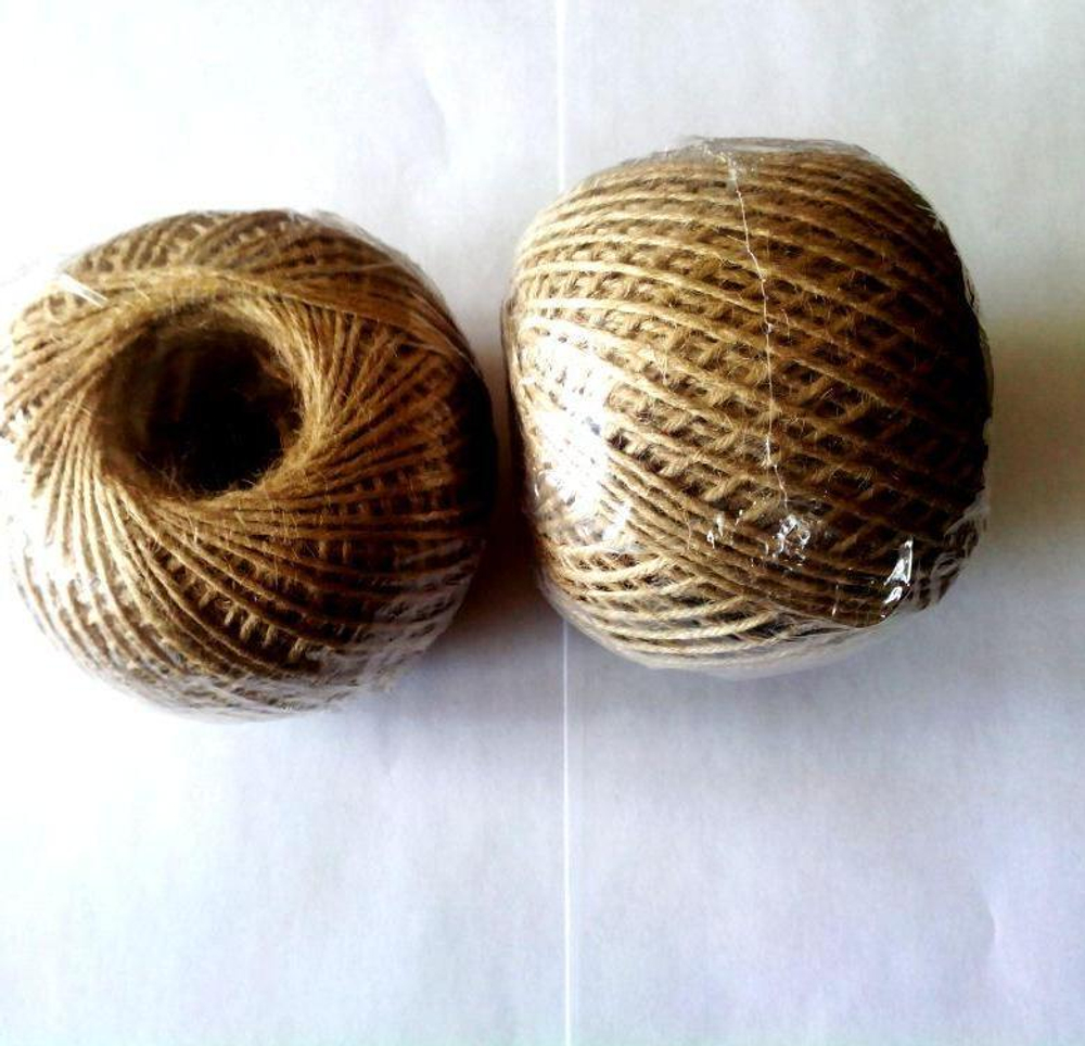 Шпагат джутовый (ШАРИК) 100 гр. (25 шт)