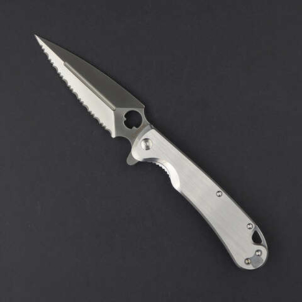 Нож складной Daggerr Arrow Framelock Satin Serrated VG10
