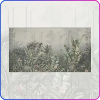 Фотообои на стену Тропические листья 500х270 см Luxury Walls AM39005