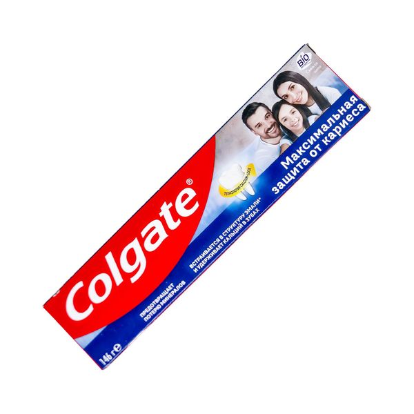 Зубная паста Colgate Максимальная Защита от кариеса с кальцием и фторидом 100 мл