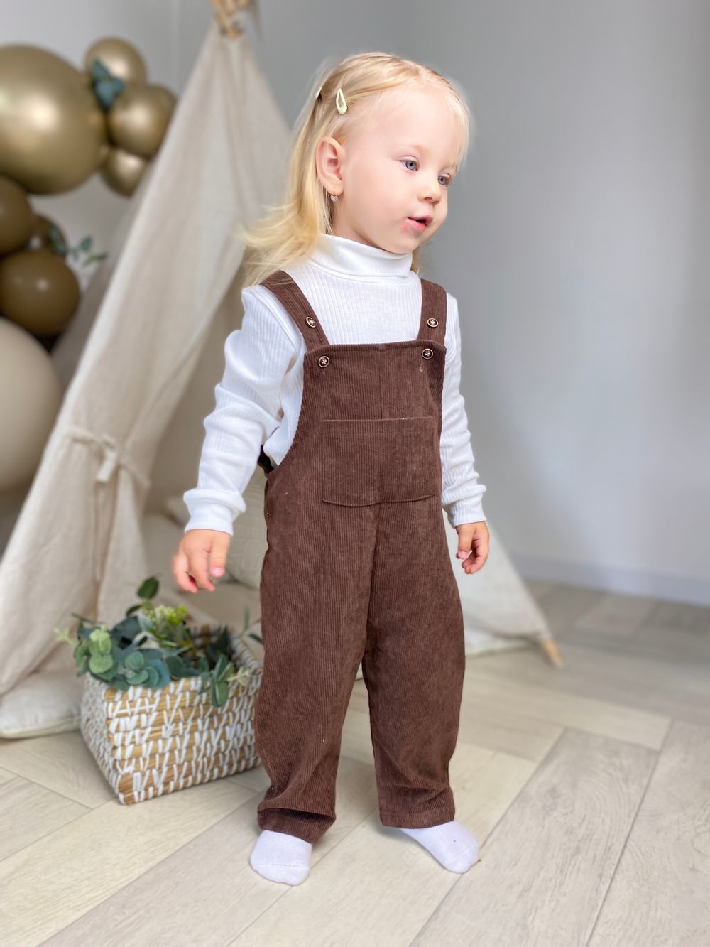 Полукомбинезон вельвет Olivia