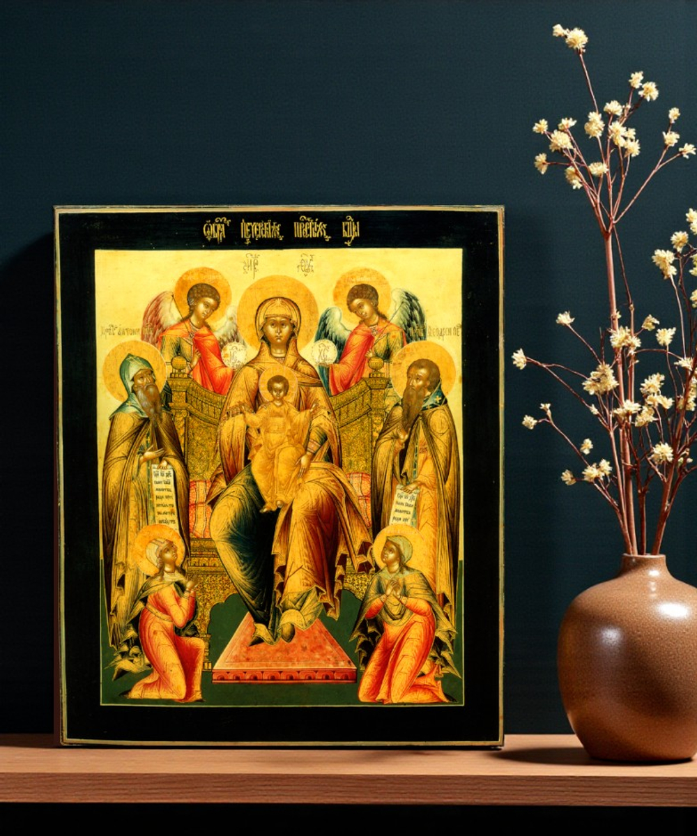 деревянная икона Божией Матери «Свенская (Печерская)» — глубоко почитаемый православный образ, укоренённый в древней монашеской традиции и чудотворной благодати