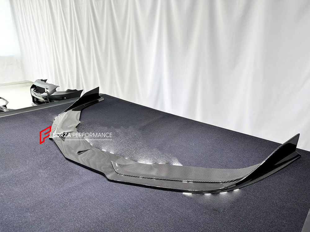 Карбоновая губа переднего бампера для LAMBORGHINI REVUELTO 2023+ Ламборгини