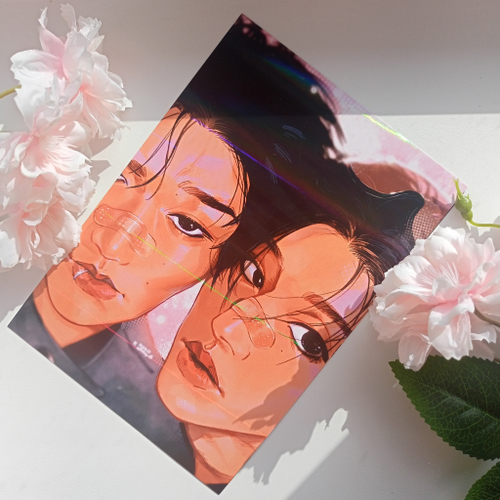 Арт принт / Koko / ATEEZ / Сан&Уён