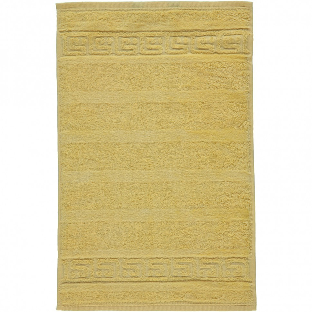 Полотенце 50x100 Cawo Noblesse 1001 желтое