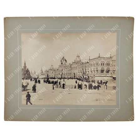 Павлов П. П. Фотография Вид на Верхние торговые ряды (ныне ГУМ). 1890-1900-е гг.