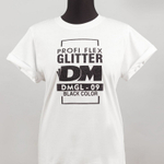 Пленка PROFI FLEX Glitter (DMGL-09) Black, 1м