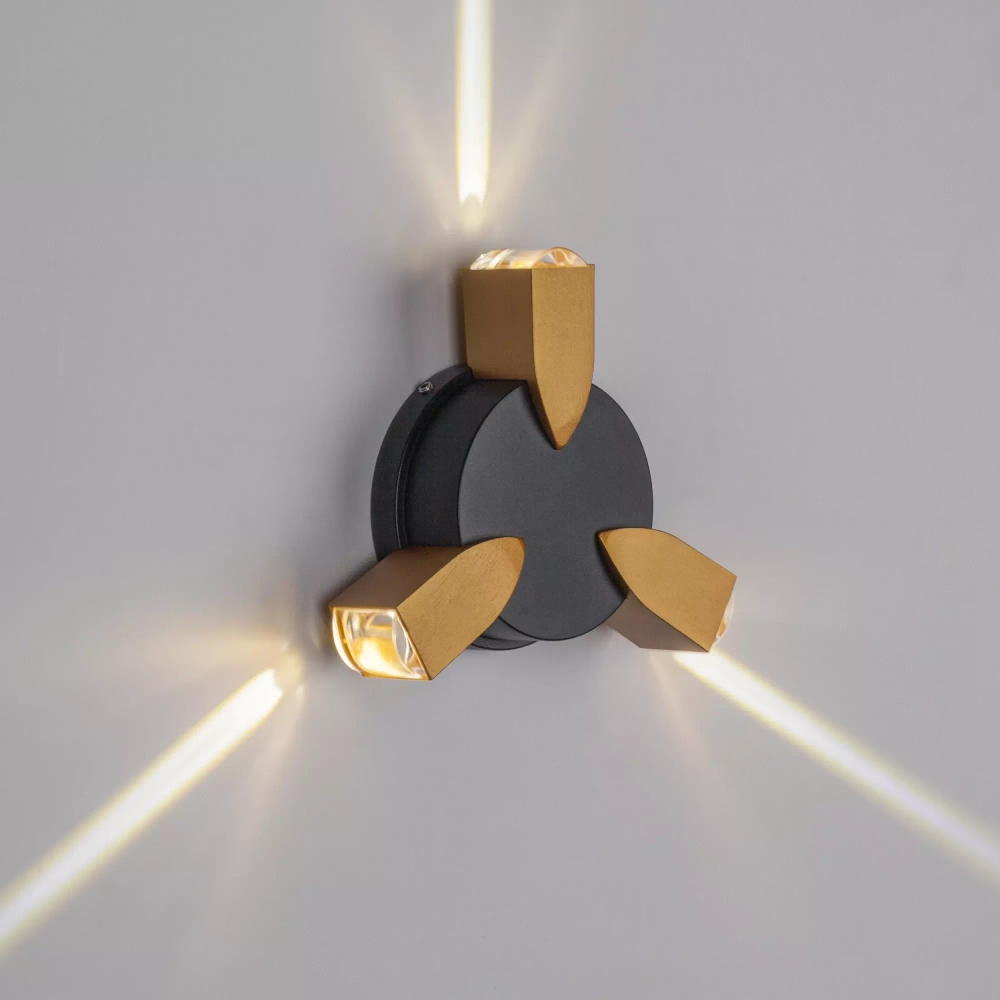 Уличный настенный светодиодный светильник Lightstar Dito 380633