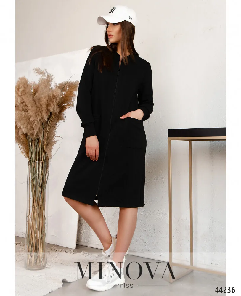 Платье 2152-черный Minova