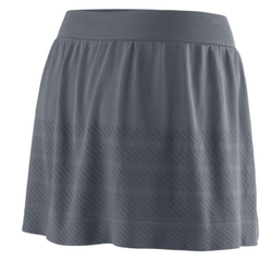 Теннисная юбка Wilson Power Seamless 12.5 Skirt W - серый