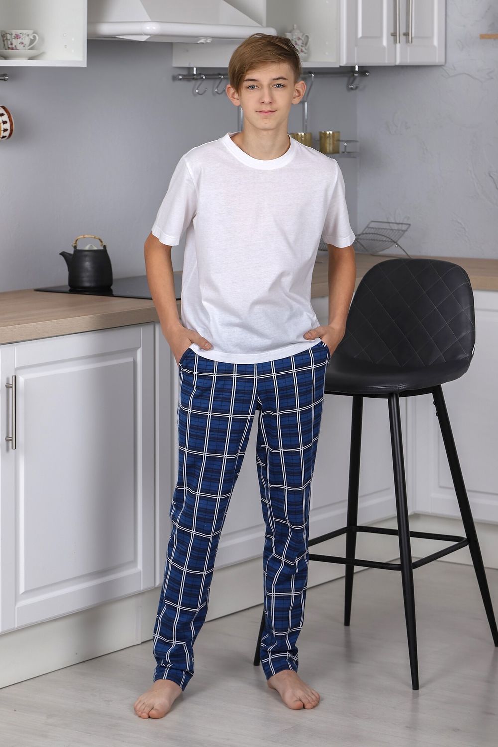 Брюки для мальчика Кардинал-3 Виотекс СИНИЙ