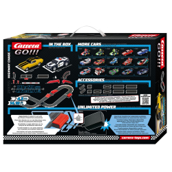 Carrera GO!!! - Автотрек 4,3м Highway Chase + 2 машинки 63519 / артикул   63519  / GTIN 4007486635197