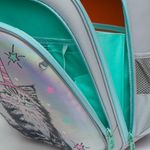 Ранец GRIZZLY анатомическая спинка, c брелоком, для девочек, "MAGIC CAT", 36х28х20 см, RAz-286-2/1