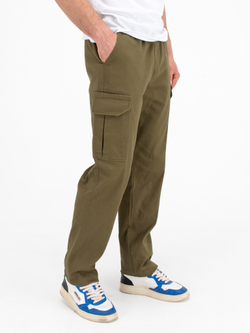 Карго джоггеры прямые. Хаки