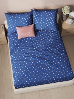 Постельное белье Полисатин Мечта "Любимый" семейное  Наволочка 50х70 см 2 шт Простынь на резинке 160x200 см Пододеяльник 145x215 см 2шт