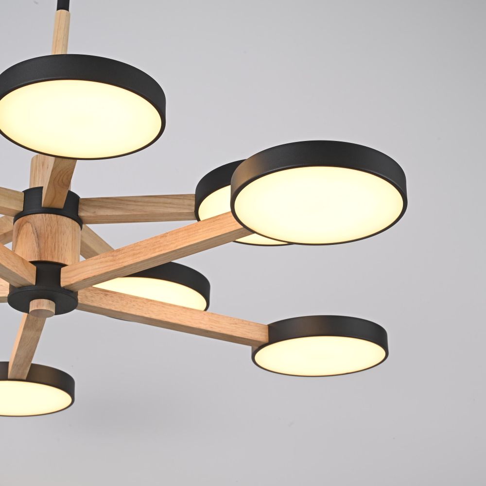 Люстра на штанге TURNA DBL L10 Black