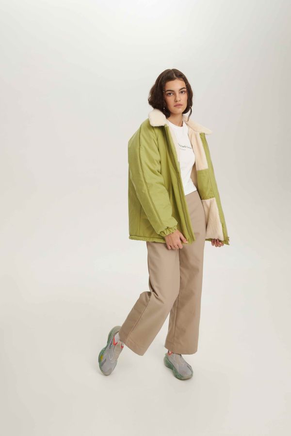 Куртка Зимняя Called a Garment Sheriff Jacket Vol.2 Бледно-Зеленая - фото 8