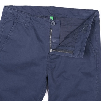 Темно-синие зауженные чиносы от Benetton в идеальном состоянии, XS (29x34)