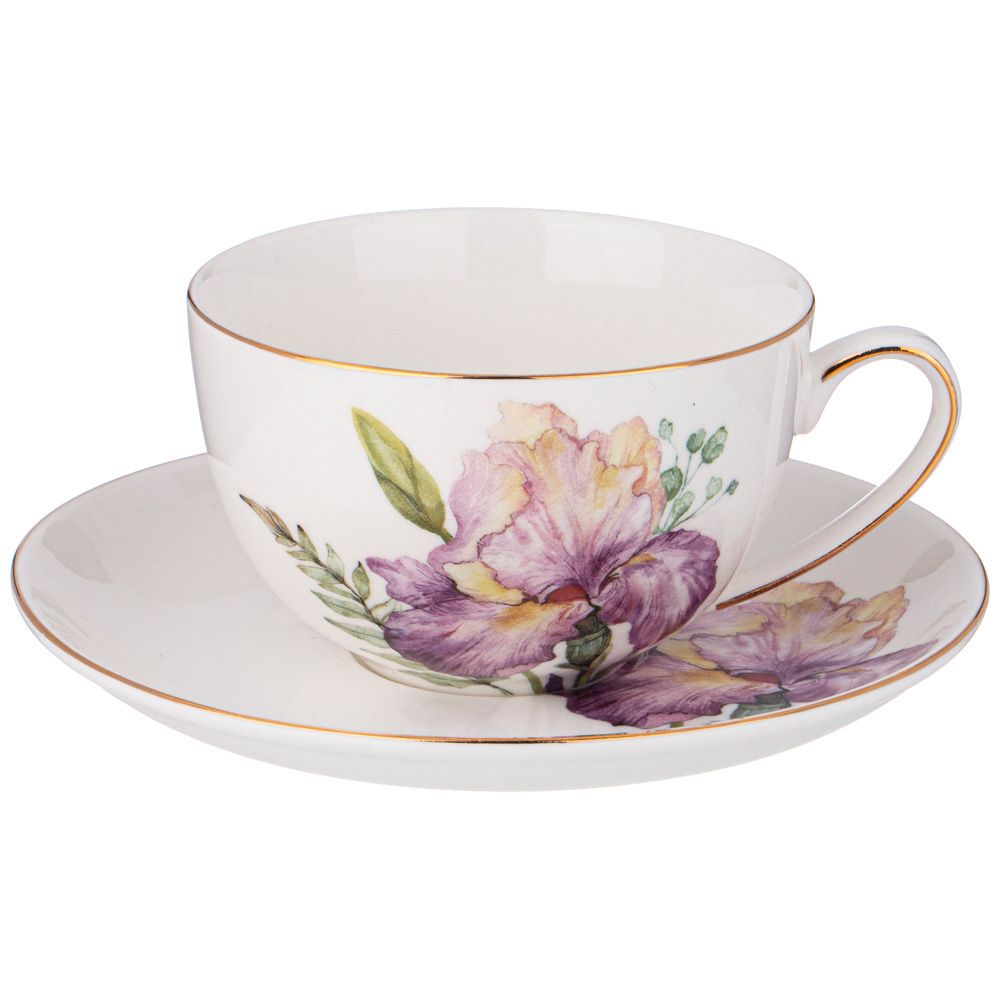 ЧАЙНЫЙ НАБОР LEFARD "IRISES" НА 6 ПЕР. 12 ПР. 280 МЛ (КОР=4НАБ.)