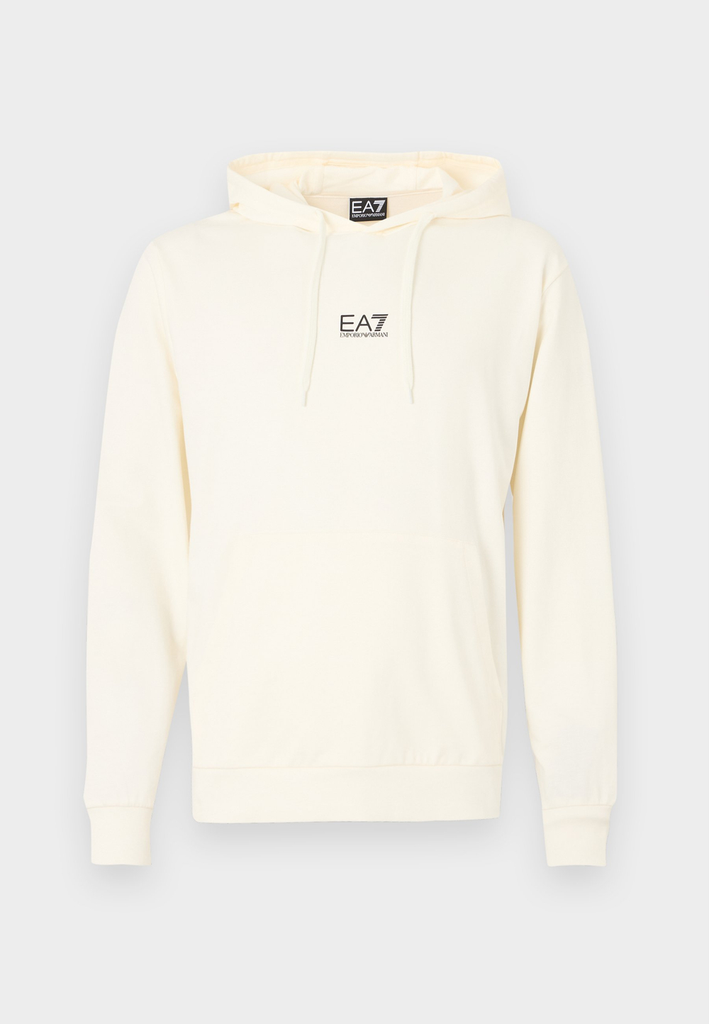 EA7 Emporio Armani UNISEX - Толстовка с капюшоном - сахарный напиток/молоко